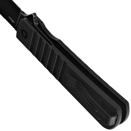 Bestech Titan Knife Black G10, Black Stonewashed D2 by Keanu Alfaro (BG49A-5)