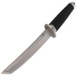 Japanese Tanto Dagger Herbertz CJH Black Rubber, Satin 420 (581318)