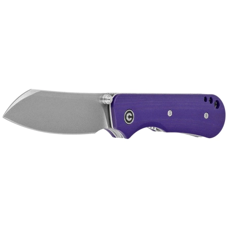 Nóż składany Civivi Crabby Purple G10, Stonewashed 14C28N by Ken Onion Jr. (C24055-2)