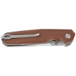Nóż składany Bestechman Velix Brown G10, Satin/Stonewashed 14C28N by Ostap Hel (BMK07B)