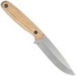 Za-Pas Knives Wave Ash Wood, Satin 80CrV2 (WV-J-NCV)
