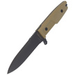 Nóż Extrema Ratio E.C.M. Cobra Green G10, DLC N690 (04.1000.0095/BLK)
