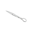 Kubey Kunai Neck Knife Stonewashed Skeletonized 14C28N by Jake Hoback (KU401)