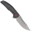 Nóż składany Reate Jack Jr. Black Aluminium, Satin S30V (Jack Jr. BKAL SAT RDAL)