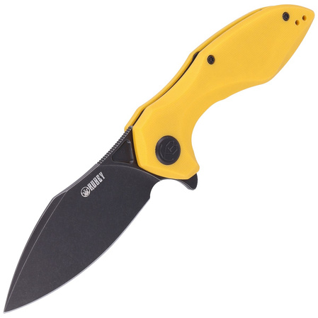 Nóż Kubey Knife Noble, Yellow G10, Dark Stonewashed D2 (KU236D)