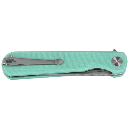 Nóż składany Bestechman Flick Aqua G10, Satin/Stonewashed D2 by Ostap Hel (BMK13D)