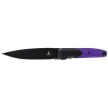 Nóż składany Bestechman Lanza Black/Purple G10, Black PVD 14C28N by Grzegorz Grabarski (BMK14E)