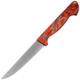 MAM Universal 135 Kitchen Knife Red Metakrilat, Stainless Steel (4320)