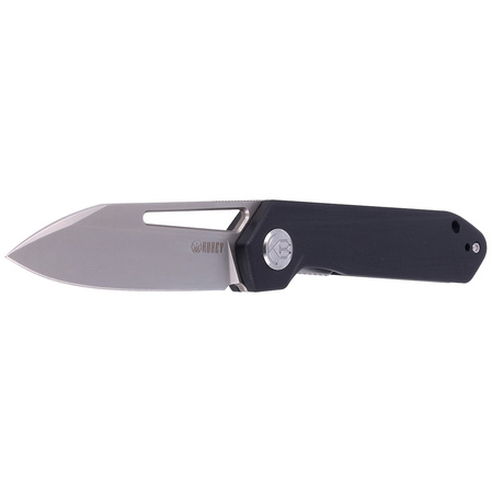 Kubey Royal Knife Black G10, Beadblasted D2 by Colin Maisonpierre (KU321A)