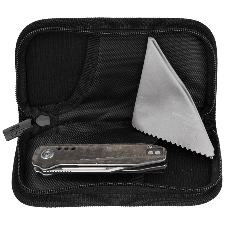 Bestech Syntax CP Green Micarta, Stonewashed/Satin CPM 154CM by Todd Knife and Tool (BG41E)