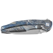 Remette RT-Cool Whale Knife Lightning Pattern Titanium, Manual Fine Grinding Pearlescent M390 (RTCL-T3)