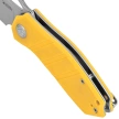 Kubey Ceyx Knife Yellow G10, Satin D2 (KU335E)