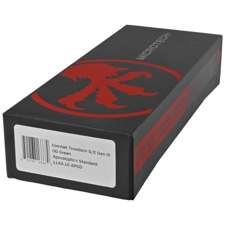 Nóż automatyczny OTF Microtech Combat Troodon Gen III S/E OD Green Aluminium, Apocalyptic M390MK by Tony Marfione (1143-10APOD)