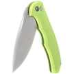 Civivi Knife Button Lock Praxis Lime Green Aluminum, Satin Nitro-V (C18026E-3)