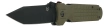 Fox Predator Evolution Automatic Knife OD Green FRN, Black Idroglider Niolox (FX-449 OD)