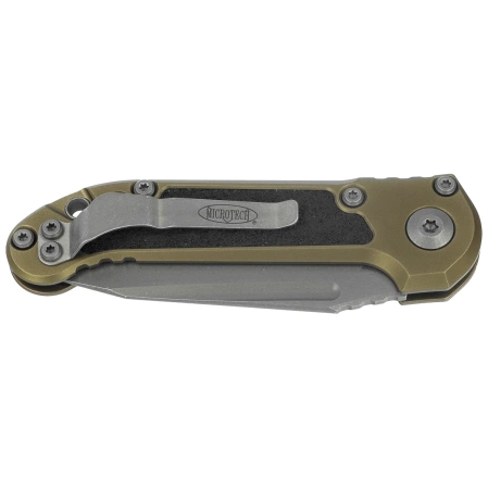 Nóż automatyczny Microtech LUDT Gen III T/E OD Green Aluminium, Apocalyptic M390MK by Tony Marfione (1136-10APOD)