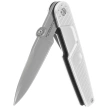 Extrema Ratio LKU01 Urban Sideral Knife Gray Aluminum, Sandblast N690 by Danilo Rossi (04.1000.0243/U/SD-ARG)