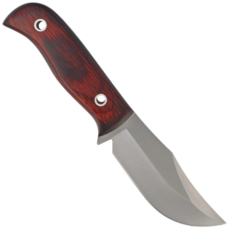 Nóż Muela Mustang-8R Red Pakka Wood, Satin X50CrMoV15