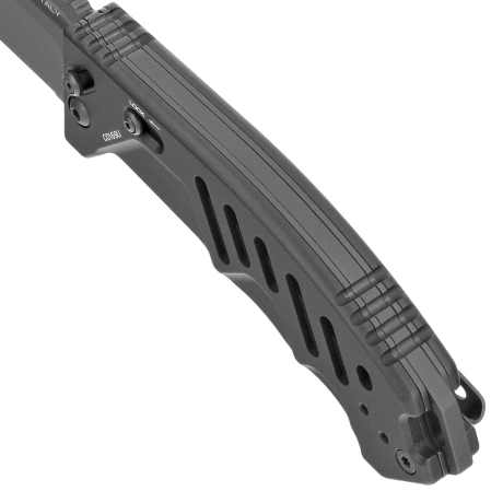 Extrema Ratio RAO C Black Aluminum Knife, Black MIL-C N690 (04.1000.0176/BLK/BLK)