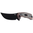 Nóż składany Reate PL-7 Red / Black Micarta, Black PVD Nitro-V (PL-7 RDBKM PVD)