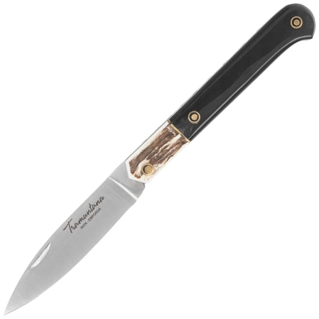 Tramuntana Decor Habitat Cabritera Knife Deer/Buffalo Horn, Satin 420 Knife (TK-34)