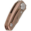 Bestech Tulip Frame Lock Knife Pink Titanium, Stonewashed / Satin M390 by Ostap Hel (BT1913D)