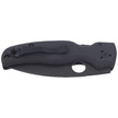 Spyderco Shaman Knife Black G10, Black DLC CPM S30V by Sal Glesser (C229GPBK)