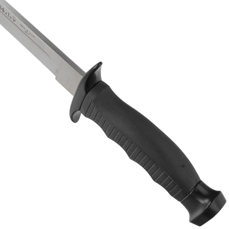 Nóż Muela 95-191 Black Rubber, Satin 420H