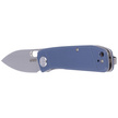 Nóż Kubey Knife Hyde, Denim Blue G10, Sand Blasted 14C28N by Colin Maisonpierre (KU2104D)