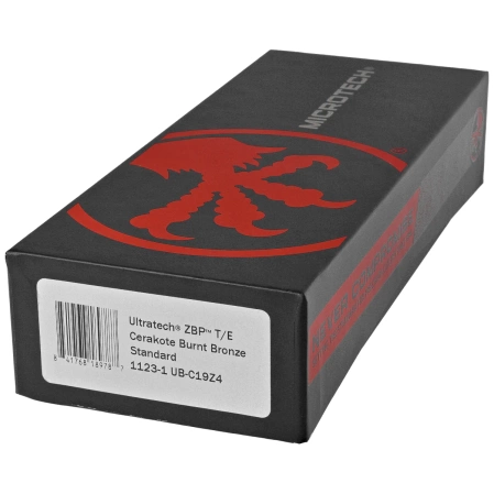 Microtech Ultratech Gen III ZBP T/E OTF Knife Cerakote Burnt Bronze  Aluminum, Cerakote Burnt Bronze M390MK by Tony Marfione (1123-1UB-C19Z4)