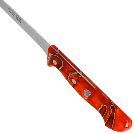 Nóż kuchenny do porcjowania MAM Ham Slicer Red Metakrilat, Stainless Steel (4380)