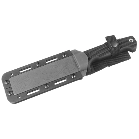 Demko FreeReign Tanto Knife Black Rubberized, Satin AUS10A by Andrew Demko (FR-10A-TBL)