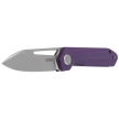 Nóż składany Kubey Royal Purple G10, Stonewashed 14C28N by Colin Maisonpierre (KU321U)