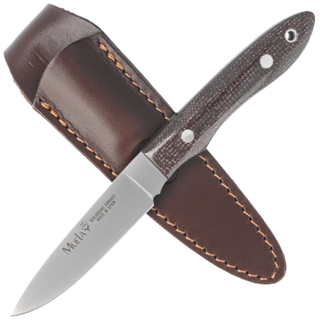 Muela Knife 4410-M Brown Jute Micarta, Satin X50CrMoV15