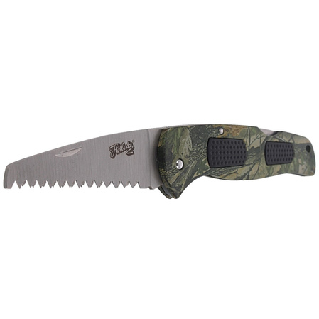 Herbertz Solingen Wood Camo Elastomer Folding Saw, Satin Finish 114mm (55004)