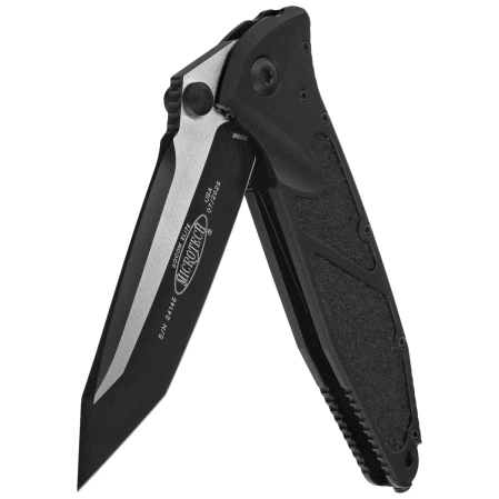 Microtech Socom Elite T/E-M Knife Black Aluminum, Tactical M390MK by Tony Marfione (161-1T)