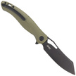 Nóż składany Kubey Drake Green G10, Dark Stonewashed 14C28N by Maksim Tkachuk (KB239F)