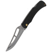 Mikov Crocodile Black ABS Folding Knife, Mirror Finish (243-NH-1/A BLK)