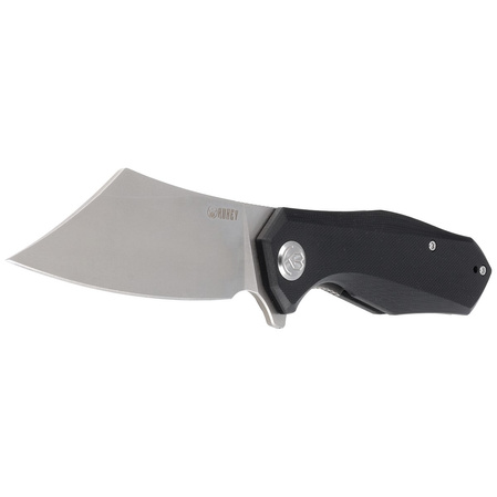 Nóż Kubey Knife Echo, Black G10, Bead Blasted D2 (KU329A)