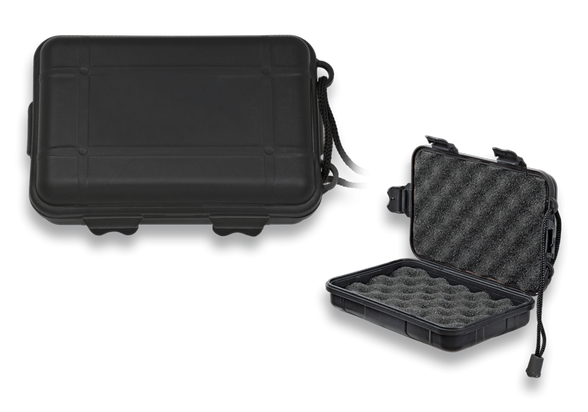 Skrzynka survivalowa 190x110x65mm, Black ABS