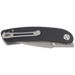 Kubey Knife Momentum Black G10, Bead Blasted AUS-10 by Sherif Manganas (KU344H)