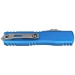 Microtech Ultratech Gen IV D/E OTF Knife Blue Aluminum, Apocalyptic M390MK by Tony Marfione (11224-10APBL)