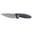 Nóż składany Kubey Pike Black Titanium, Sandblasted CPM 20CV by Parsons Bladeworks (KB2103B)