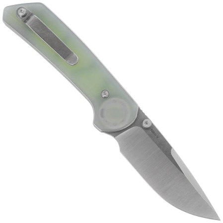 Nóż składany Reate PL-XT V2 Jade G10, Stonewashed / Satin Nitro-V (PL-XT V2 JG10 STW/SAT)