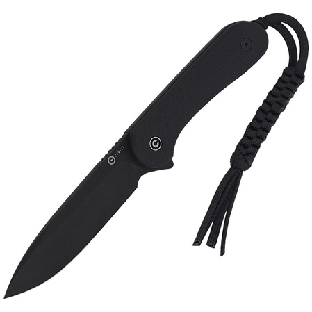 Nóż Civivi Elementum Fixed Tactical Black G10, Black Stonewashed D2 (C2105A)
