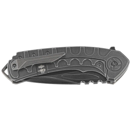 Nóż składany Bestech Buwaya Black Titanium, Black Stonewashed M390 by Kombou (BT2203C)