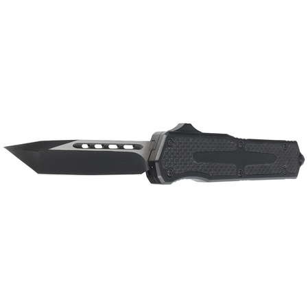 Dulotec OTF Knife Aluminium / Carbon Fiber, Two-Tone Finish 3Cr13MoV (K183A)
