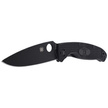 Nóż składany Spyderco Resilience Lightweight, Black Blade Plain 8Cr13MoV (C142PBBK)