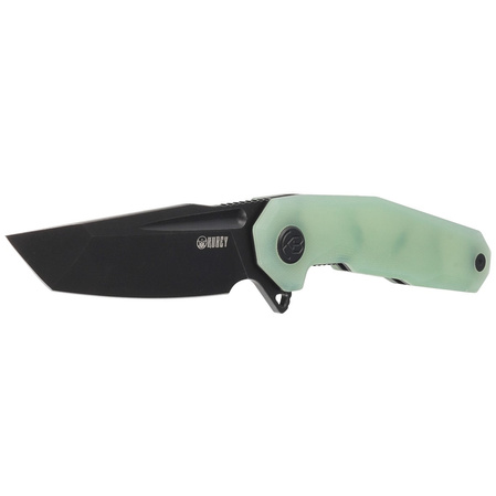 Kubey Carve KB237F Knife Jade G10, Blackwashed AUS-10