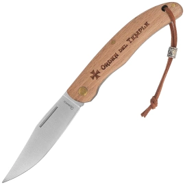 Martinez Albainox Templarios Knife Wood, Satin 3Cr13Mov (18979GR197)